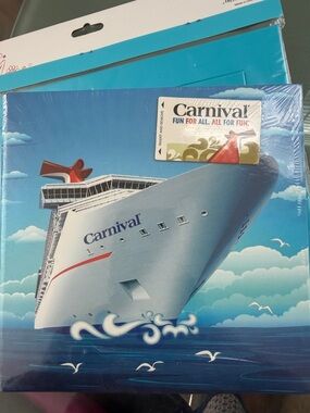 Carnival Blue Cruise Ship Napkins - Carnival